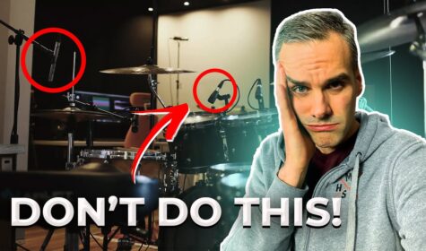 ARM STUDIO TUTORIALS - 4 Dumb MISTAKES You're Making When Tracking Drums